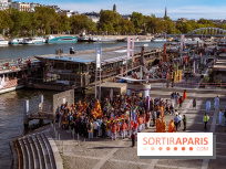 Défilé flottant sur la Seine : le Jal Yatra à Paris, les photos