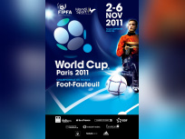 Coupe du Monde 2011, Foot-fauteuil, Handisport, Halle Carpentier