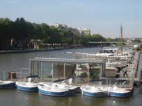 Bateaux électriques, Bassin de la Villette