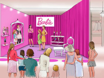 Le 1er dressing virtuel de Barbie aux Galeries Lafayette