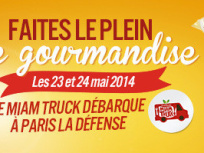 Le Miam Truck Priméale s'installe à la Défense
