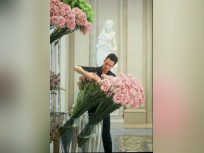 L'atelier floral de Jeff Leatham au Four Season Hotel GeorgesV