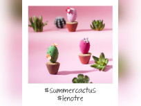 La tendance est au cactus chez Lenôtre