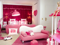 Chambre Barbie au Plaza Athénée