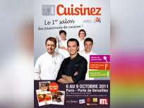 salon cuisinez 2011, cuisinez avec les chefs, m6