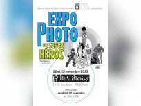 exposition Super Héros à la Bellevilloise