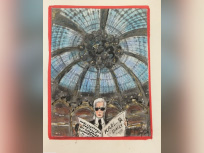 Karl Lagerfeld aux Galeries Lafayette