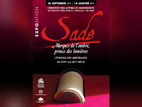 Sade, marquis de l'ombre à l'Institut des Lettres