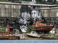 Vous êtes ici, l'expo-atelier enfant de JR au Centre Pompidou