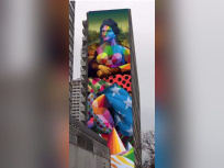 Street art : une Joconde de 50m signée Okuda dans le 13e