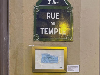 Paris : des masques transformés en "œuvre d'un connard" par Toolate