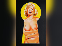 Mel Ramos Peek a Boo Marilyn, exposition Marilyn Monroe Paris, exposition Marilyn Monroe Paris Gratuit, exposition Taglialatella Gallery