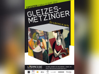exposition cubisme paris 2012, exposition musée poste paris 2012, exposition Gleizes-Metzinger Paris 2012, Gleizes cubisme Paris, exposition Musée de la Poste | Crédit photo : Albert Gleizes, Femmes assises devant une fenêtre (détail), 1914 © ADAGP, Paris 2012. Collection privée Solange Landau New York © photo maison de vente Aguttes. Jean Metzinger (détail), Le Goûter, 1917 © ADAGP, Paris 2012. Courtesy galerie Daniel Malingue, Paris