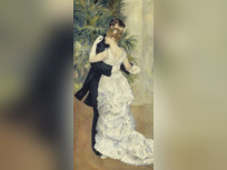 Impressionnisme et la Mode Musée d'Orsay | Pierre-Auguste Renoir, Danse à la ville, 1883