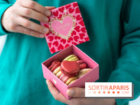 Saint-Valentin chez Ladurée 2024 : le coffret de macarons cœur