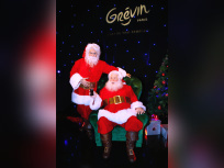 Le Père Noël Coca-Cola au Musée Grévin