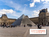 La flamme olympique des JO de Paris 2024, s'installera dans le Jardin des Tuileries - Musée du Louvre - carrousel du Louvre