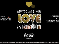 Saint-Valentin dans les cinémas étoile