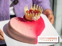 Le gâteau Reine de cœur de Fête des Mères par Lenôtre & Shy'm pour Princesse Margot