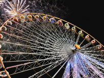 Feu d'artifice à la Foire du Trône