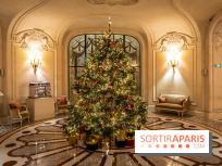 Les plus beaux sapins de Noël à Paris 2024 à découvrir : le Shangri-La Paris