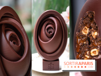 L'oeuf de Pâques fleur gourmande du George V Paris par Michael Bartocetti 2024