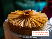 Galette des Rois La Réserve Paris : la belle Fleur de Noisette 2026