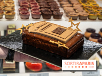 La Bûche de Noël de Christophe Michalak 2025 : la Boite aux lettres façon chocolat Dubaï