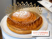 La galette des Rois frangipane vanille-fleur d'oranger 2026 de Claire Heitzler