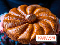 La sublime galette des Rois du Lutetia spéciale noisette