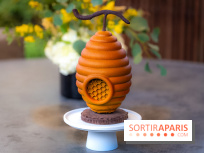 L'oeuf de Pâques Ruche du Mandarin Oriental Paris 2026 par Julien Dugourd