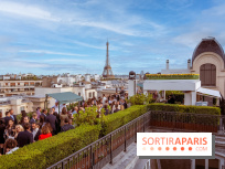 La terrasse en Rooftop du Peninsula Paris 2026, le bar perché à la vue exceptionnelle