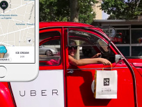 Livraison de glace gratuite by Uber