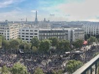 Défilé de l'Equipe de France sur les Champs, retour en images