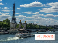 Visuel paris Tour Eiffel Seine Bateau mouche