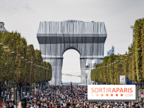 L'Arc de Triomphe empaqueté, hommage à Christo réussi