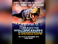 La Marche des Dinosaures de retour à Paris-Bercy pour Noël 2012