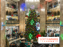 Le sapin de Noël des Galeries Lafayette Champs Elysées 2022