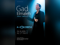 Gad Elmaleh et son spectacle "Sans Tambour" à l'Olympia