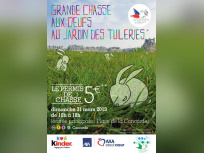 La Chasse aux oeufs de Pâques du Jardin des Tuileries 2013