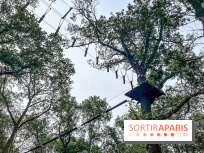 Branches et loisirs, l'accrobranche à la base de loisirs de Saint-Quentin en Yvelines