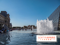 Canicule à Paris et en Ile-de-France, qui sont les plus vulnérables ?  - fontaine - louvre