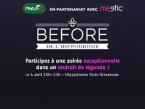 Before Meetic à l'Hippodrome de Vincennes
