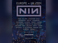 Nine Inch Nails en concert au Zénith de Paris en mai 2014