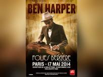 Ben Harper en concert aux Folies Bergère de Paris en 2014