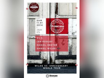 Wilde 10th Anniversary Tour au Showcase avec Ian Pooley