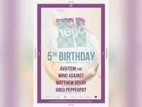 Hello 5th anniversary au Rex Club avec Avatism 