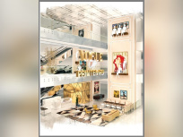 Café éphémère Vogue au Printemps Haussmann