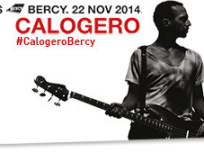 Calogero en concert à Paris Bercy en novembre 2014