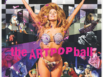 Lady Gaga en concert à Paris Bercy en novembre 2014